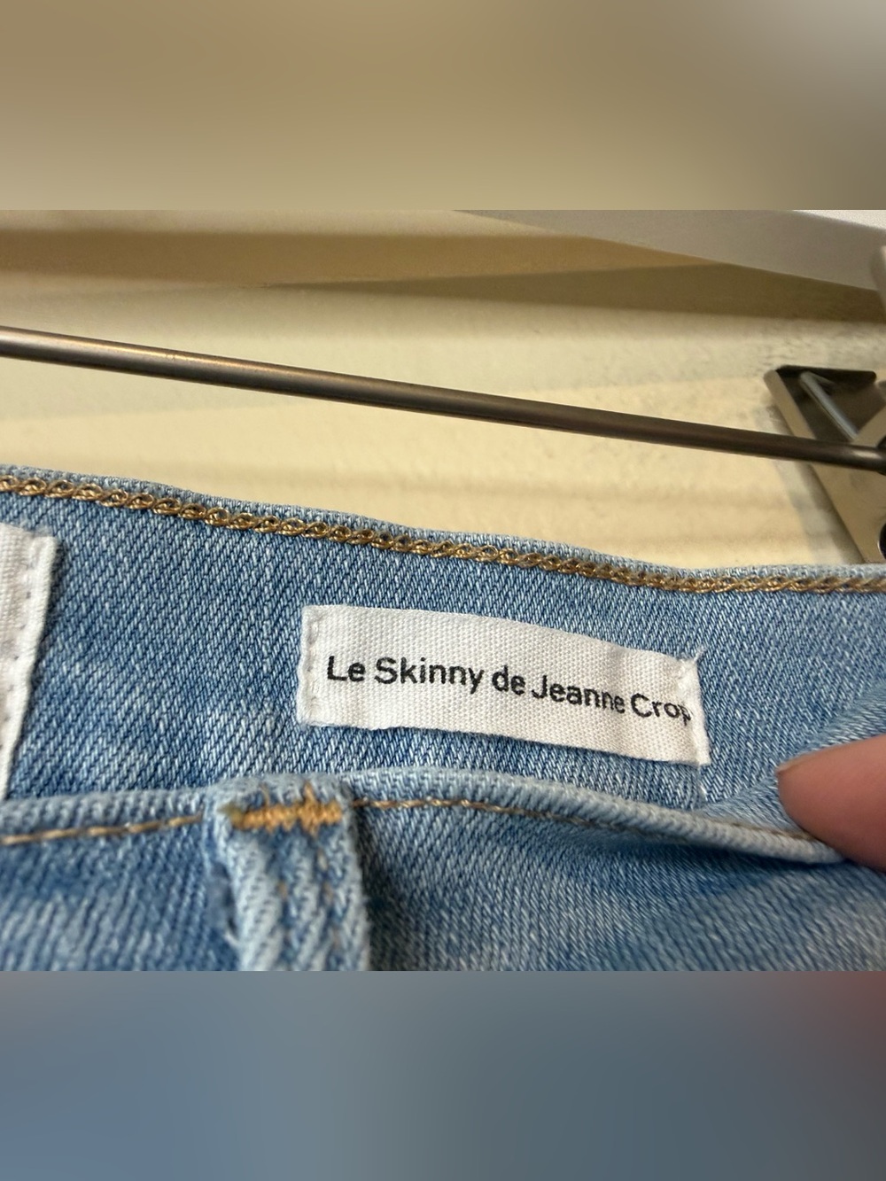 Frame Le Skinny De Jeanne Crop Jerome Wash - Picture 5 of 11